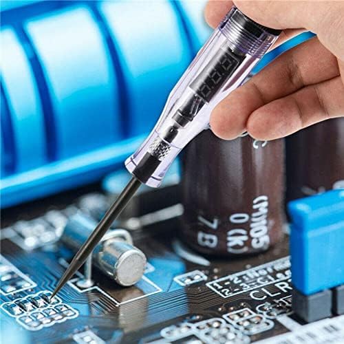 Jkapagzy 3-70V Digital Electric Circuit LCD Tester Test Light Car Truck Voltage Probe Pen
