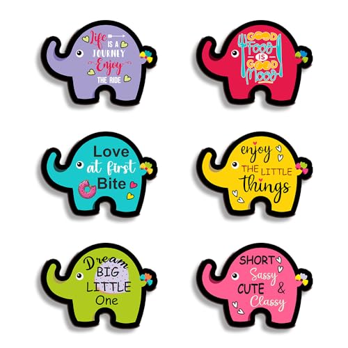 Image of Sehaz Artworks Fridge Magnets Refrigerator Stylish | Fridge Magnets Set | Refrigerator Sticker | Fridge Stickers Refrigerator | Fridge Decoration Items-FM-6-003