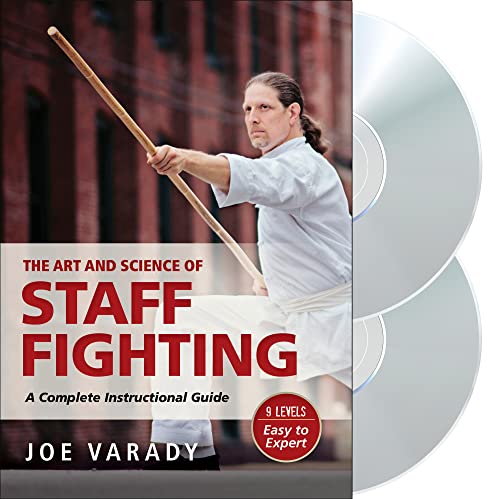 Art and Science of Staff Fighting 2-DVD (YMAA DVD) Joe Varady step by step Staff, Nine Levels - Easy to Expert 2025