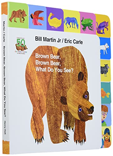 Lift-The-Tab: Brown Bear, Brown Bear, What Do You See? 50th Anniversary Edition