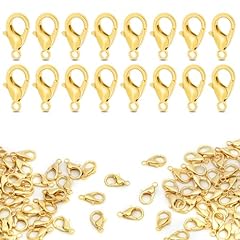 12mm Lobster Clasps Gold
