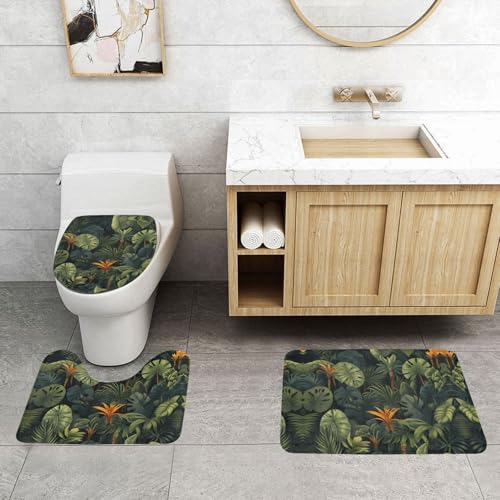Tapis de bain antidérapant facile à nettoyer pour sol sec devant le lavabo