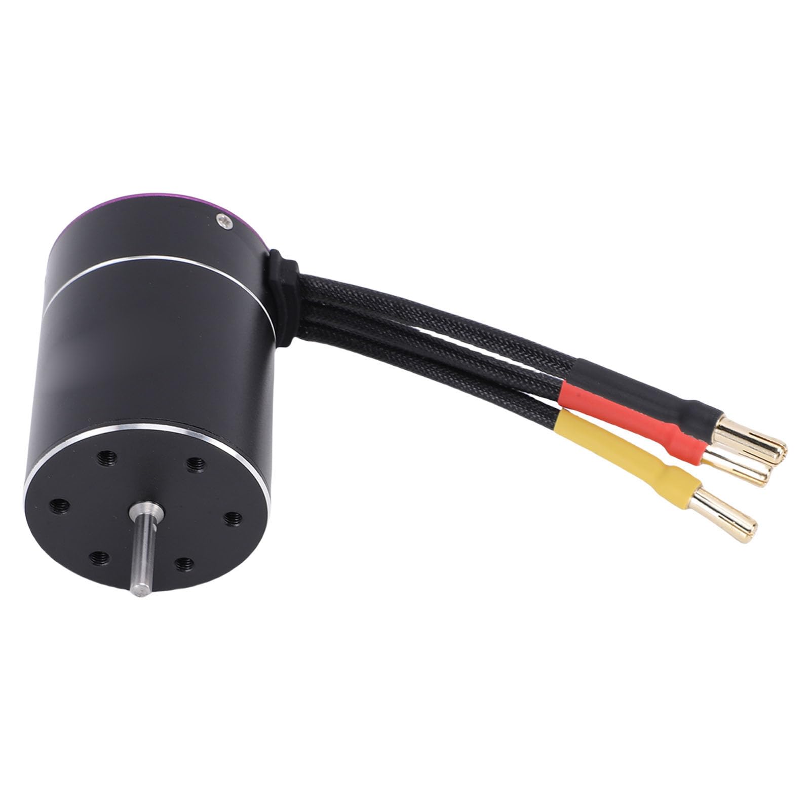 3650 4300KV Motor sin escobillas Motor de alta velocidad RC coche barco piezas púrpura negro