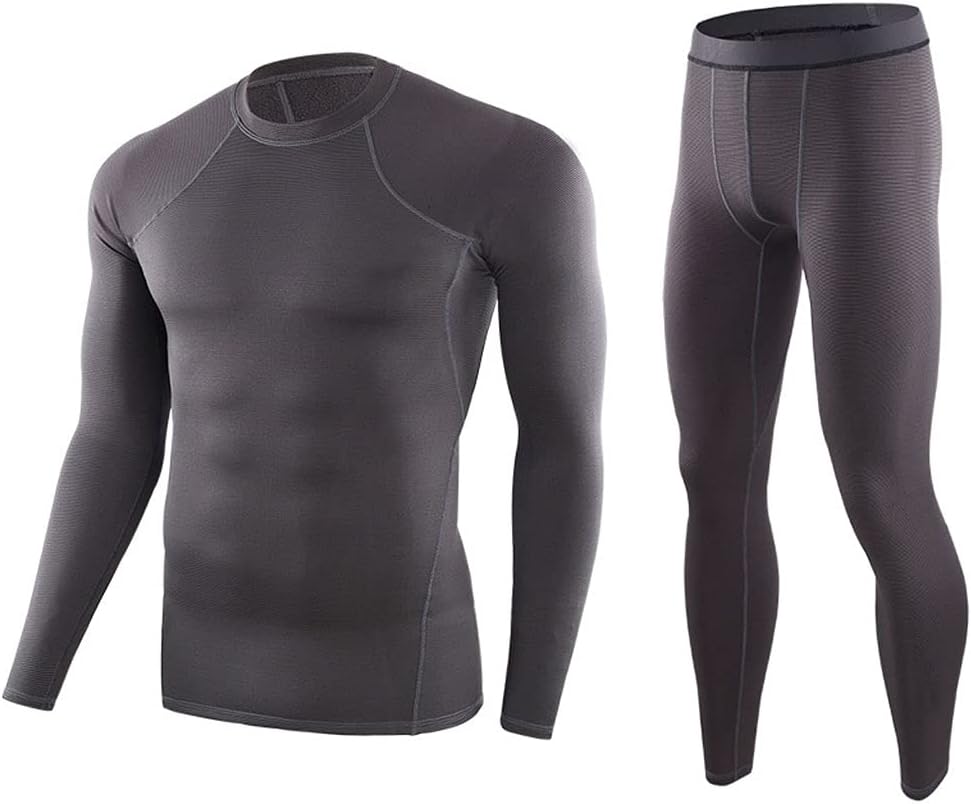 GPPZM Winter Warm Tight Thermal Underwear Sets Outdoor Function Breathable Training Cycling Thermo Underwear (Color : B, Size : XXL Code) : Clothing, Shoes & Jewelry