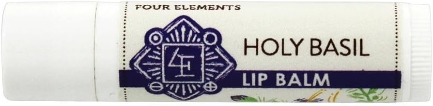Four Elements Lip Balm - Holy Basil .15 oz Tube by Four Elements