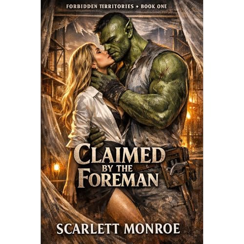 Claimed by the Foreman Audiolibro Por Scarlett Monroe arte de portada