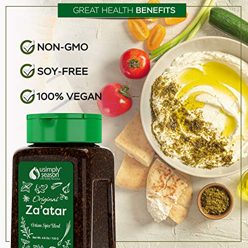 USimplySeason Zaatar Spice (Original Seasoning, 4.8 Ounce ). - Thumbnail 4