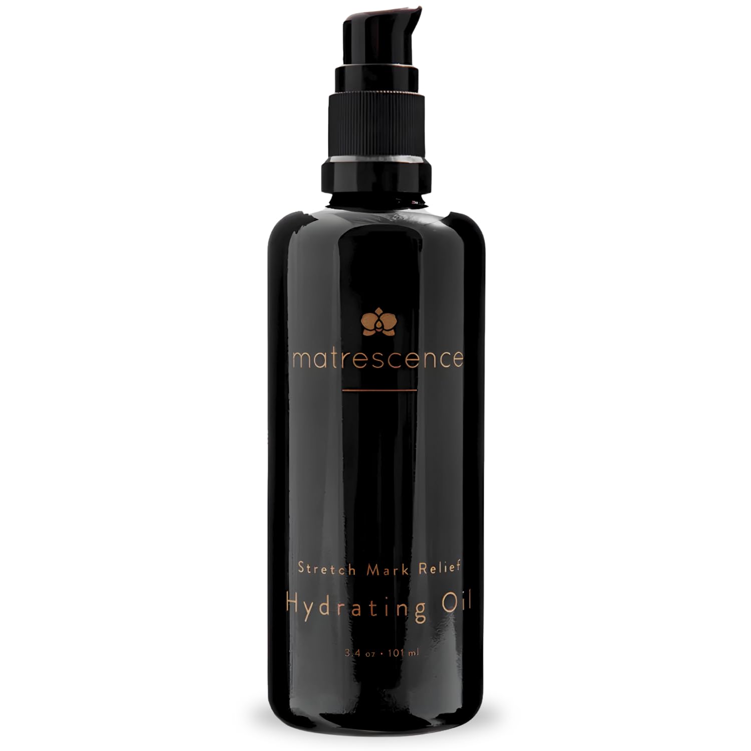 Matrescence Stretch Mark Relief Hydrating Belly Oil (3.4oz/101ml) | Spa-Quality Maternity Skin Treatment | Pregnancy-Safe Skincare Made for Mom | Non-Greasy Moisturizing Skin Essentials for Mom
