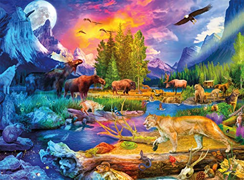 Buffalo Games - The Wild North - 1000 Piece Jigsaw Puzzle