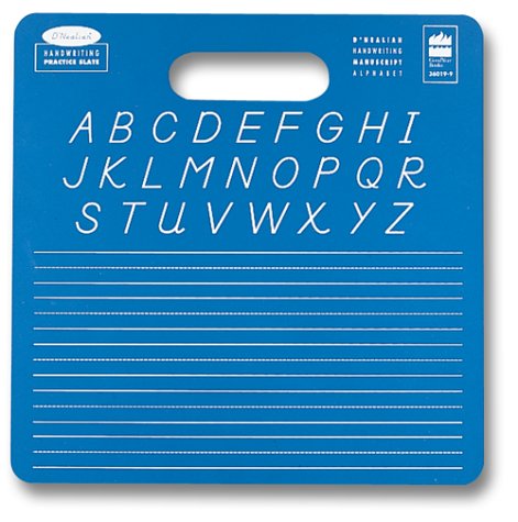 D'Nealian Handwriting Practice Slate, Manuscript