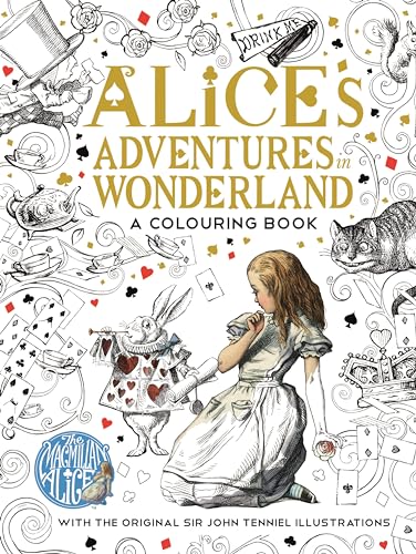 The Macmillan Alice Colouring Book (Macmillan Classic Colouring Books)