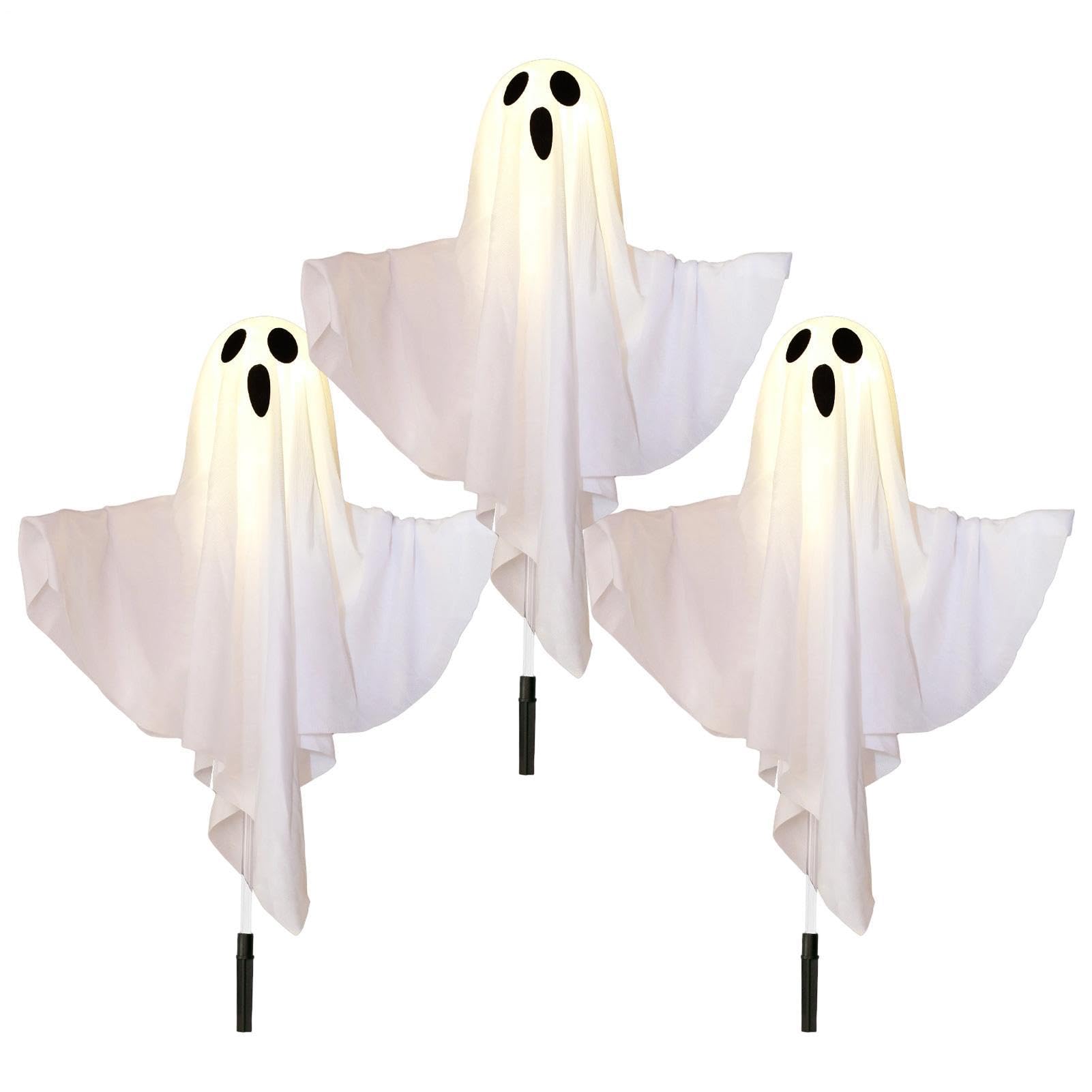 Décoration Fantôme Halloween Solaire étanche extérieur pour maison