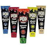Pop Cones - Variety Pack 2.0-1 1/4 Size, Unbleached - 5 Packs