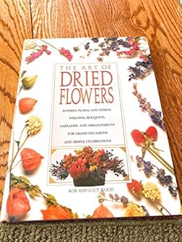 Hardcover Dried Flowers Book