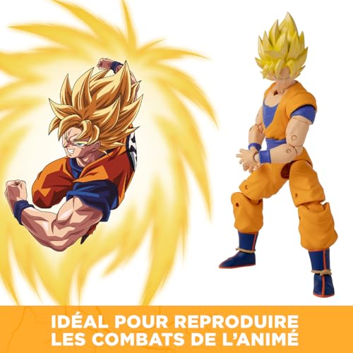 Figurine Dragon Ball Super Super Saiyan Goku 17 cm Bandai - vue 10