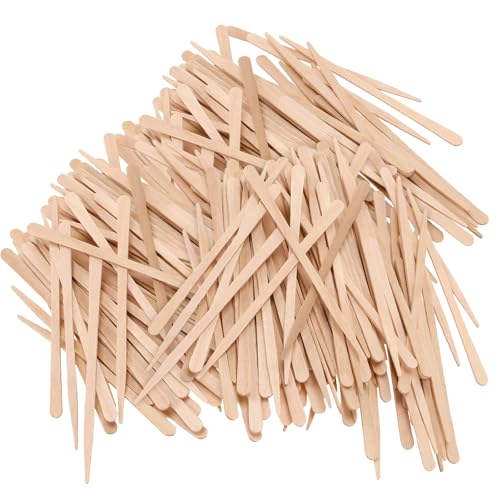 Spatules en bois pour épilation des sourcils et cosmétique maison