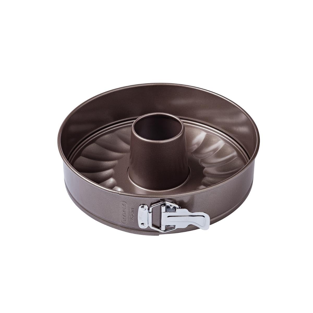Pyrex Moule 2 Fonds Desmont 26 cm Asymétrie PX Tarte Acier Carboné Multicolore