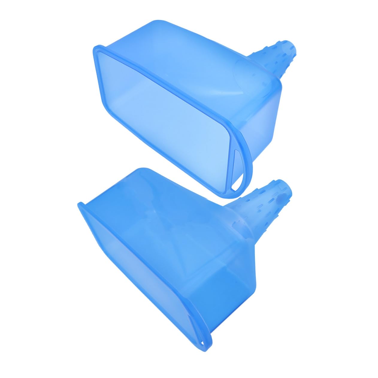 LIFKOME 2pcs Wide Mouth Funnel for Car and Motorcycle Gasoline Oil Change Flexible Auto Funnel for Engine Transmission Fluid Leak-Resistant Oil Pouring Tool