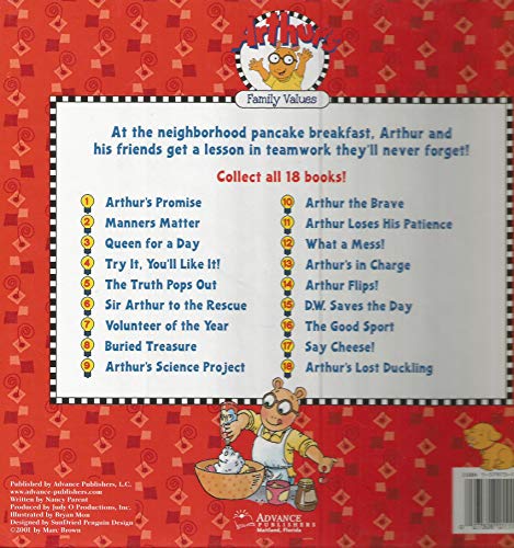 Arthur flips (Arthur's family values) 1579731201 Book Cover