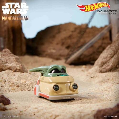 Hot Wheels Star Wars The Child Vehículo 1:64 para niños 3+ miniatura 4