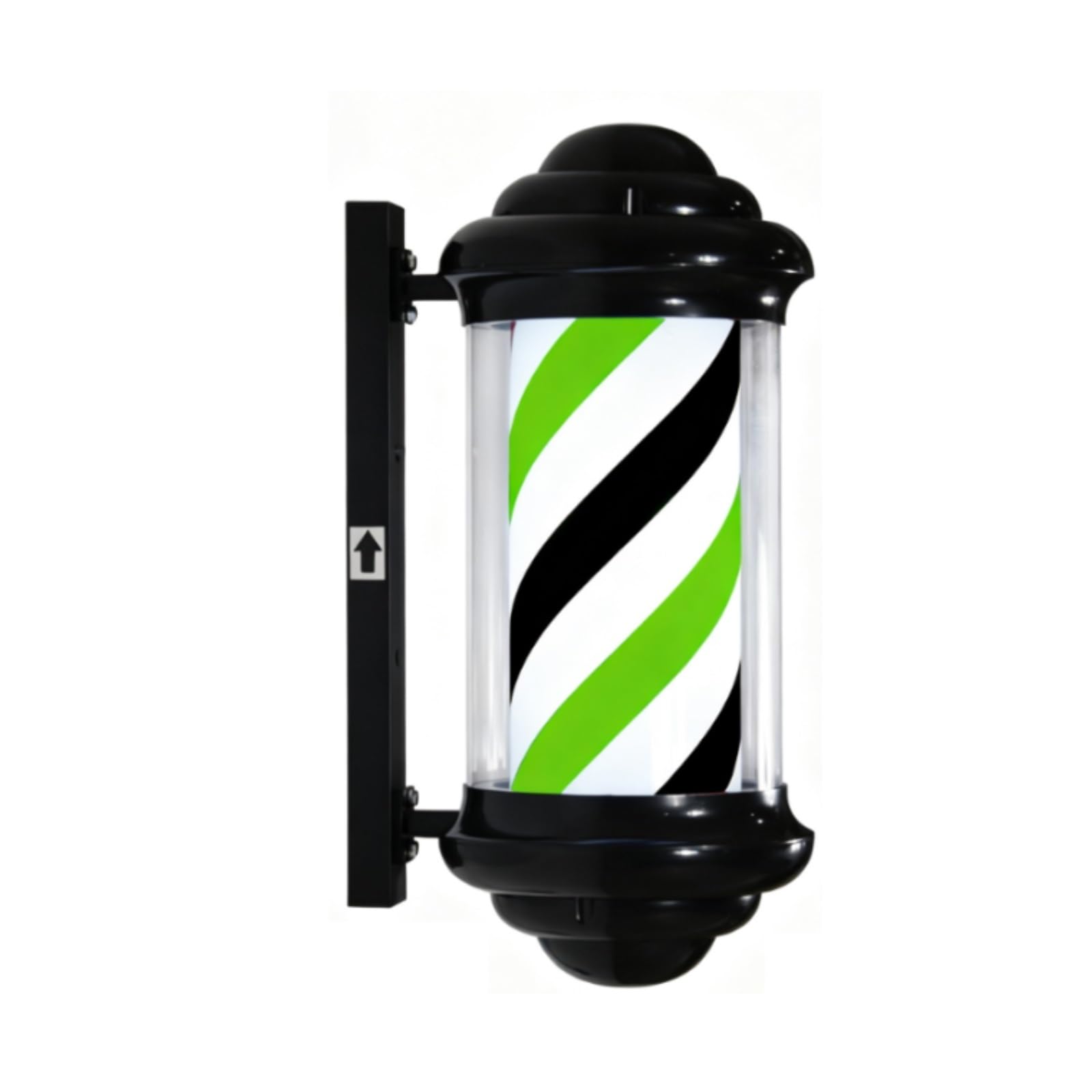 Barber Pole Rotating LED Strips Light Traditional Barber Pole