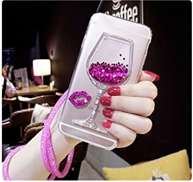 Miniatura 4 de Funda líquida para Samsung Galaxy S9 Plus, diseño de arena movediza con diseño de diamante 3D con purpurina brillante y estrellas flotantes,