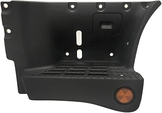 Side Step Under Door Plastic Black - Driver Side (Fit: 2012-2019 Hino 155 165 195)