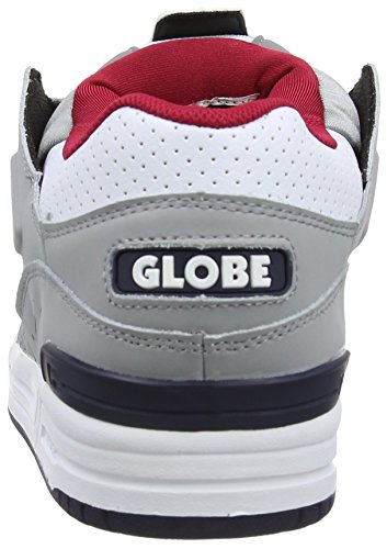 Image of Globe Fusion, Men's Skateboard Shoe, Grey White Navy, 43