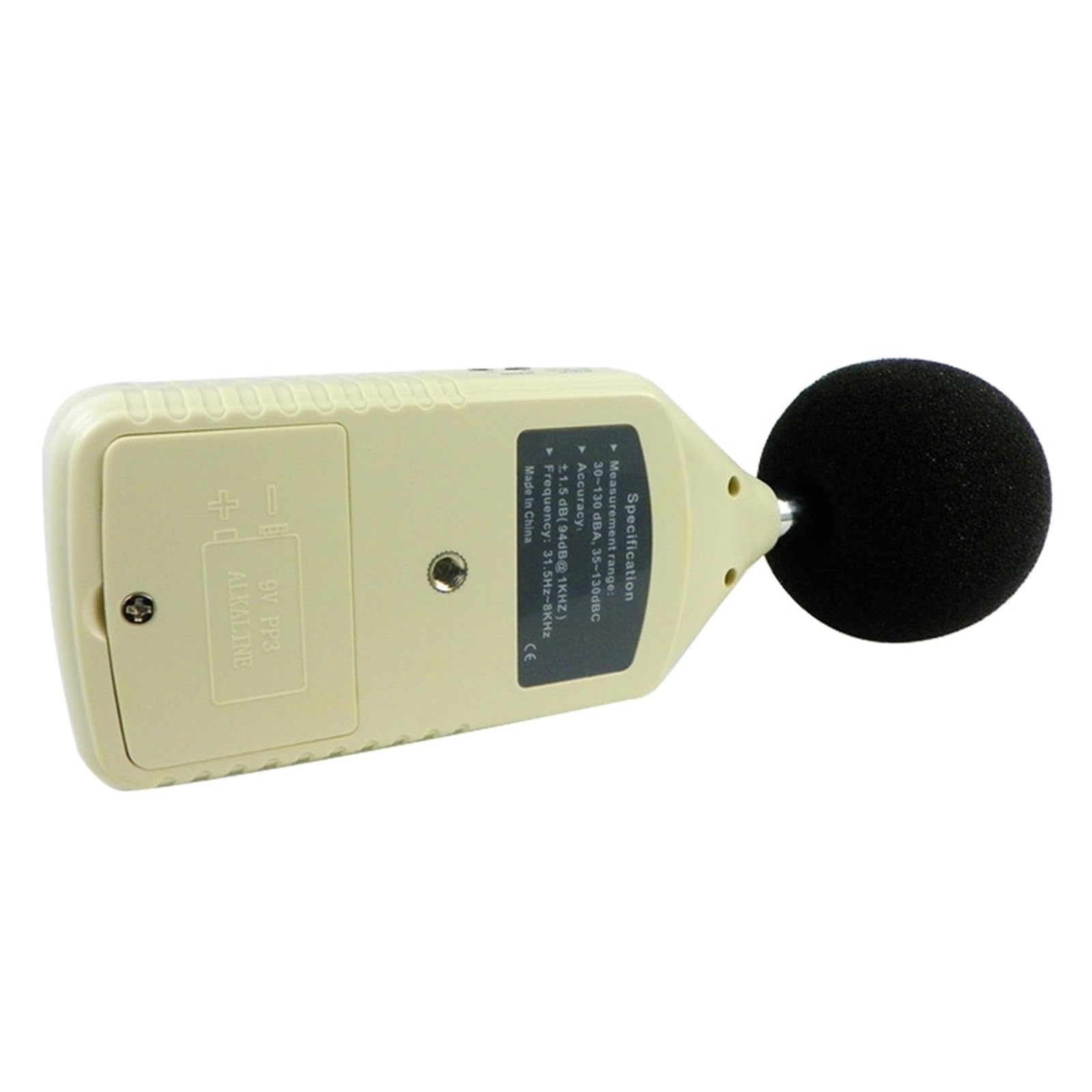 Misuratore di Decibel, misuratore di Livello sonoro LCD, misuratore di frequenza del Rumore Digitale in Decibel, precisione: analizzatore di Uscita 1,5 Db