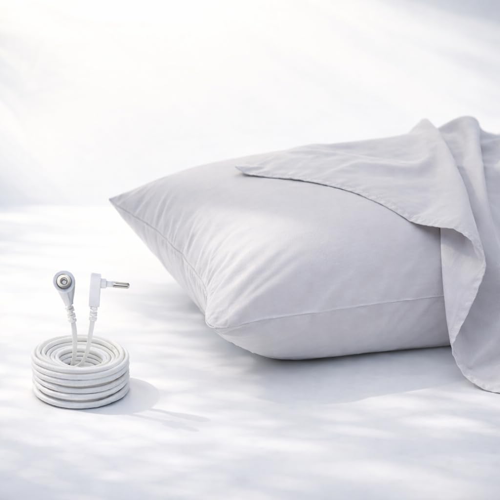 GroundLuxe Funda de almohada King en gris claro