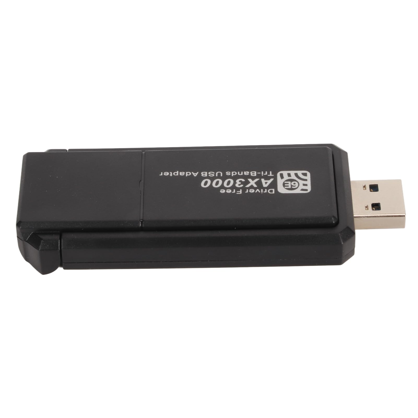 Bewinner Adattatore WiFi USB per PC, Adattatori di Rete USB Wireless da 3000 Mbps, Scheda di Rete USB a Tripla Banda con Antenna per Laptop Desktop Compatibile con Windows 10 11
