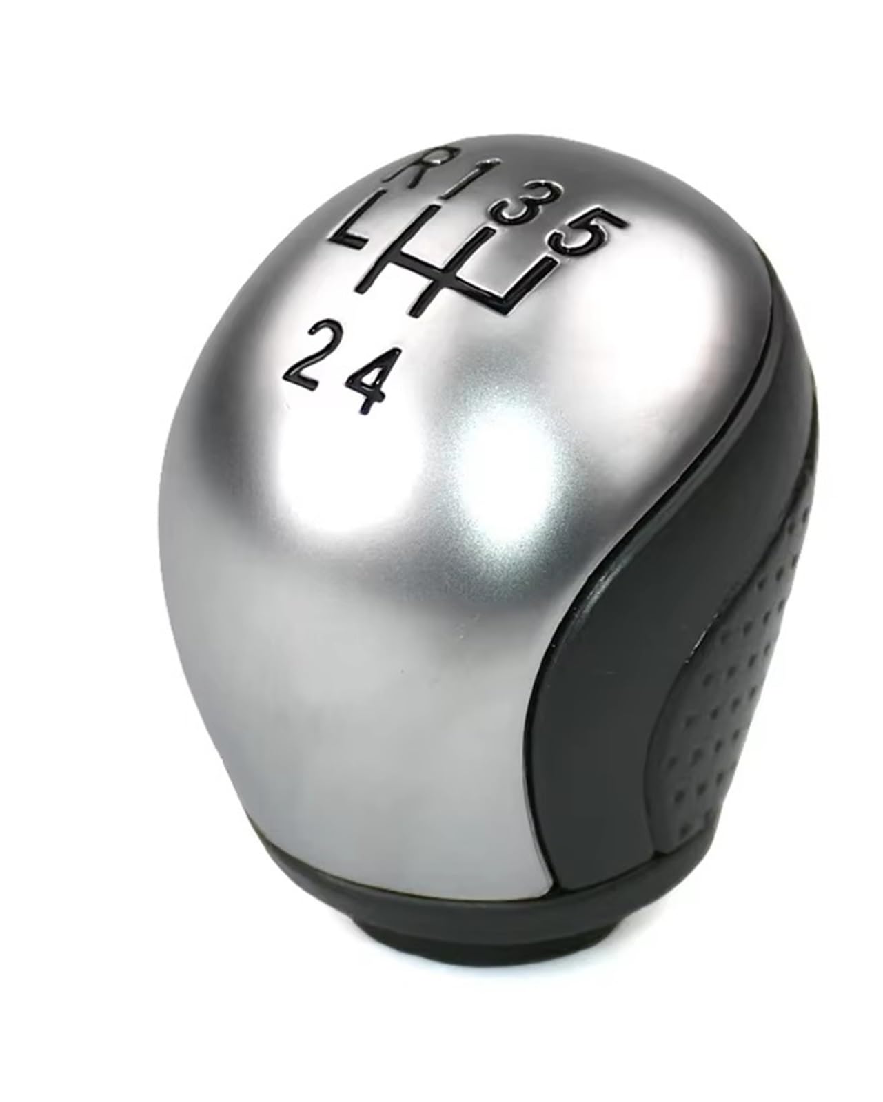 Pdurmbuab 5 Speed Gear Shift Knob Manual Car Gear Shift Knob 5 6 Speed Manual Replacement For C5 2001-2008 407 Rcz