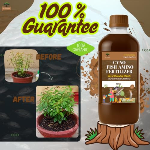 Image of Cyno Fish Amino Acid Meen Amilam Plant Fertilizer (100 ML) 100% Natural & Organic