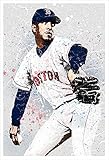 Pedro Martinez - Splatter Art - Poster print - delovelyArts (13”x19”)