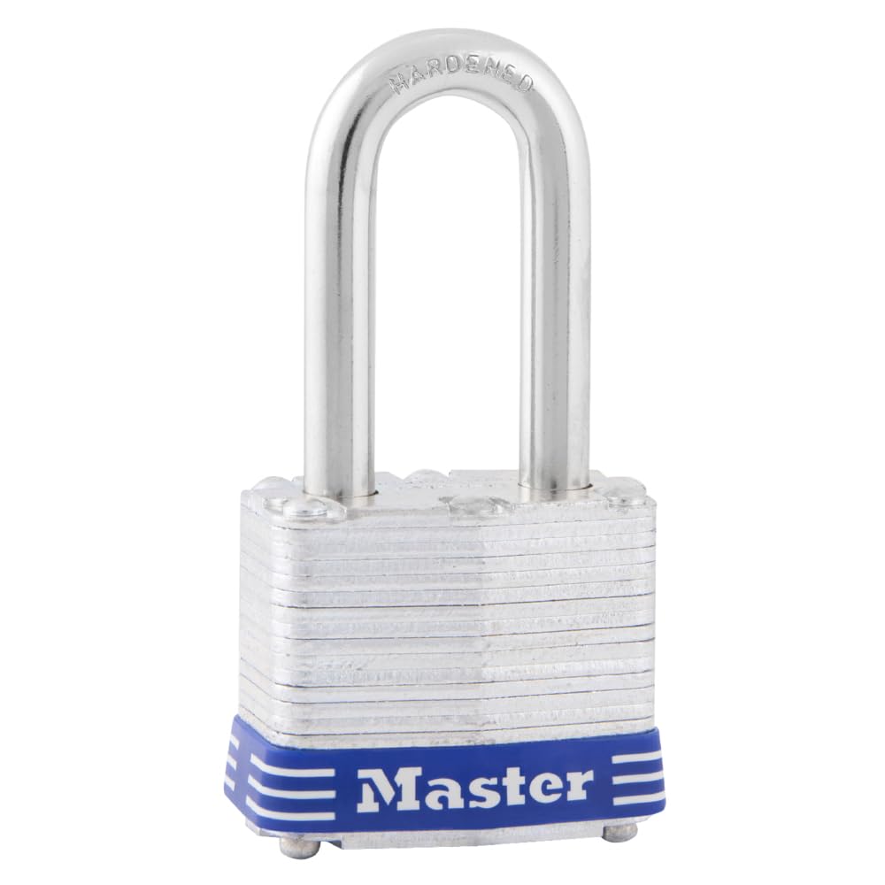 3DLF Outdoor Padlock with Key, 1 Pack