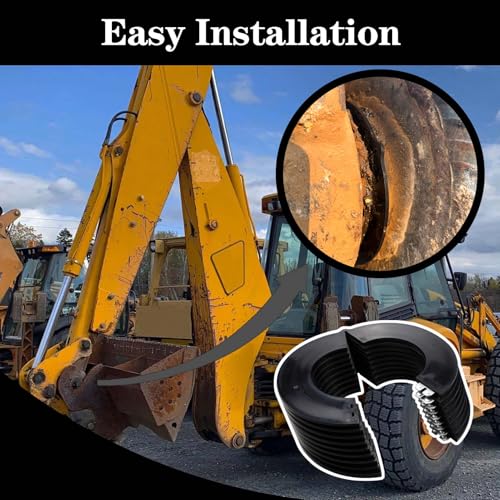 Image of 8 Pack 65MM Excavator Bucket Pin Shim Kit Detachable for Excavator and Skid Steer Fit for Cat John Deere JCB Case Hitachi Kobelco New Holland, 5mm Thickness