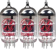 Strongly defined lows and mids and smooth highs This 12AX7/ECC83 preamp tube has a well-balanced, colorful tone Package of 3 It allows for more clean headroom than higher gain 12AX7s Spiral filament for reduced noise & microphonics
