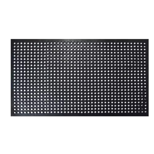Tapis antidérapant en caoutchouc robuste pour éviter les glissades en salle de bain