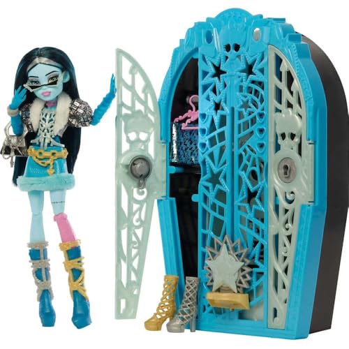 Monster High Monstrueux Secrets Catty Coffret Énigmes à Hauntlywood avec poupée dressing et plus de 19 surprises glamour dont des vêtements pour poupée - vue 2
