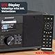 Kathrein DAB+ Link S12 I Digitalradio Mit EWF I DAB Plus & UKW, Internetradio I WLAN Mit Bluetooth für Streaming, Aux 3,5mm I Fernbedienung & App-Steuerung in Schwarz