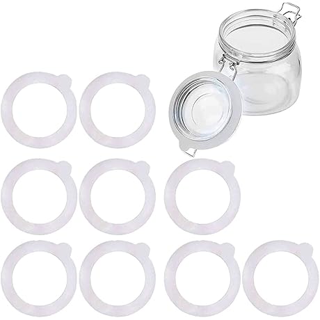 Silicone Airtight Rubber Seals for Glass Jars