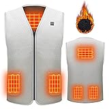 ♥ [Einstellbare Temperatur] - Intelligente 3-Gang-Temperaturregelung mit nur einer Taste. Halten Sie die Taste zum Starten 3 Sekunden lang gedrückt (es muss eine Verbindung zum Mobilgerät hergestellt werden). Drücken Sie nach dem Start die Taste erneut, sie können eine Einstellung von 45 ° C bis 65 ° C erzielen, die die Durchblutung fördert und Schmerzen bei Rheuma und Muskelverspannungen lindert.