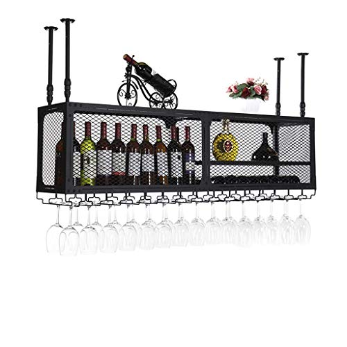 Soporte para botellas de vino 120x35x45 cm 2 niveles miniatura 1