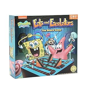 Spongebob Squarepants Eels and Escalators Board Game