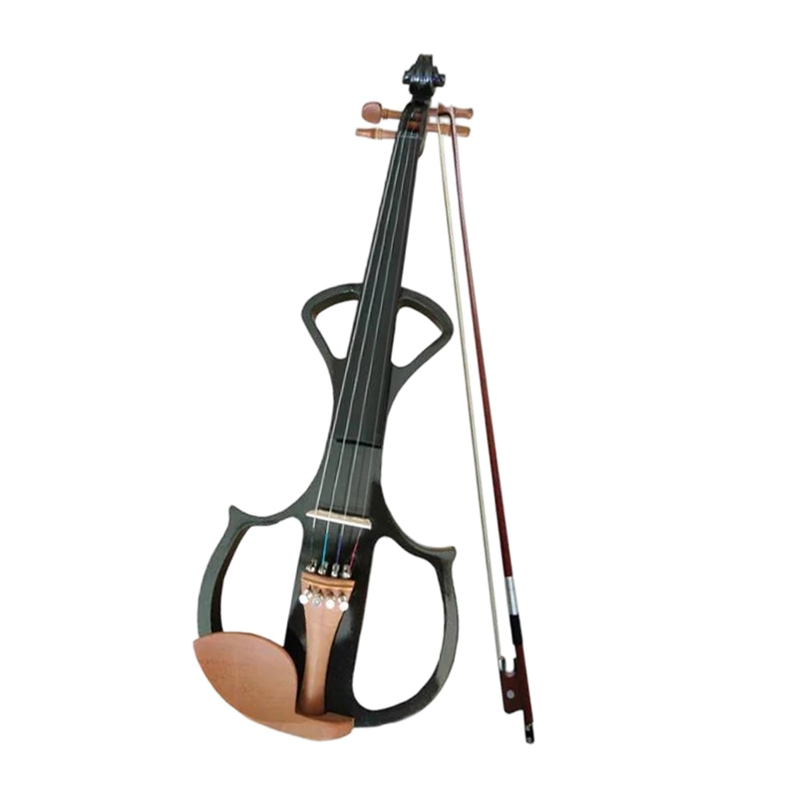 Violino Elettrico Di Livello Professionale 4/4 Violino Principianti | Realizzato a mano in legno di giuggiola