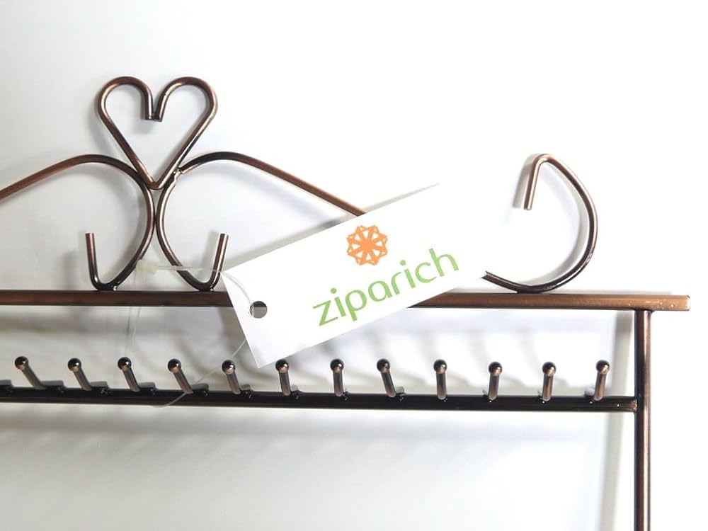 Amazon｜ziparich ネックレス アンティーク スタンド