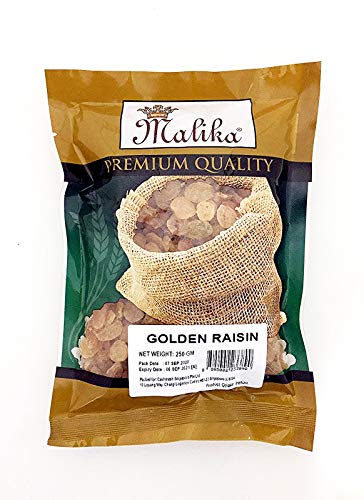 Malika Iranian Golden Raisins 250 g