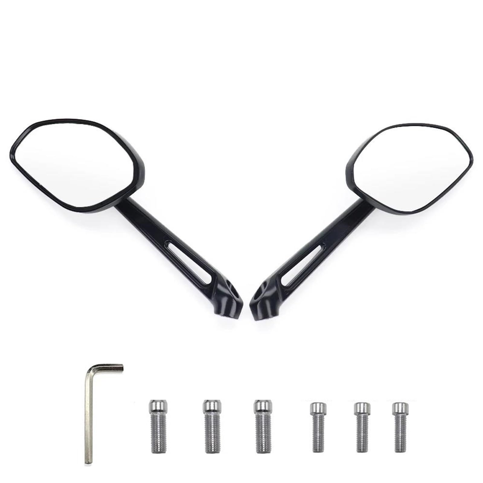 Espejos retrovisores Ducati Monster antirreflejos con visión nítida lateral tipo B