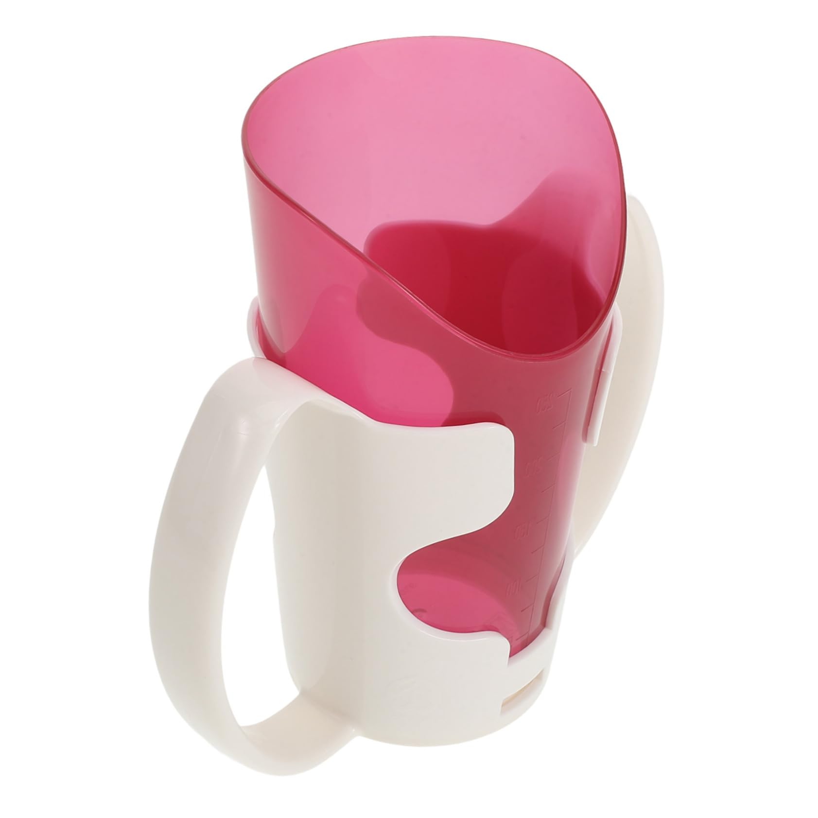 Cabilock 3 Piezas Taza De Cuidado De Ancianos Vasos Fríos con Tapa y Pajita Taza De Maternidad Tazas De Entrenamiento para Adultos Taza De Bebida De Maternidad Tazas De Papilla El Plastico