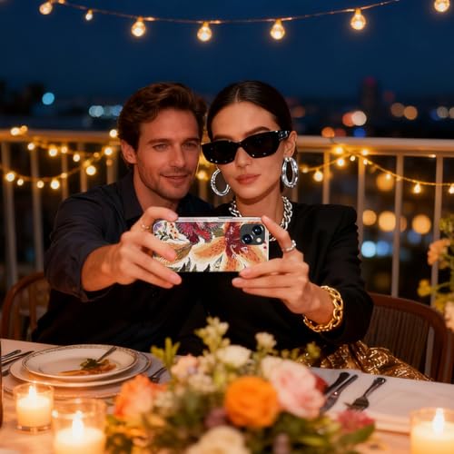Coque mignonne pour iPhone 15 silicone double couche durable